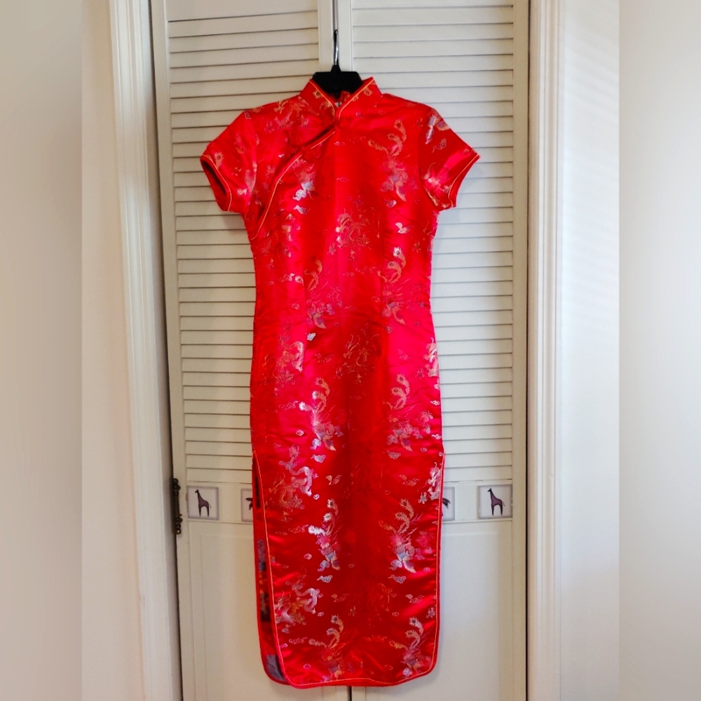 Authentic Golden Dragon Dress